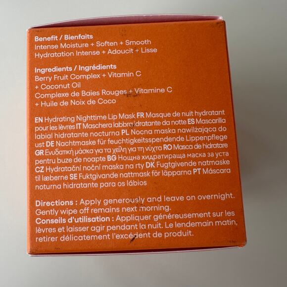 Laneige Lip Sleeping Mask Peach Iced Tea New Release 20g / 0.70 oz. New in Box - Picture 7 of 10